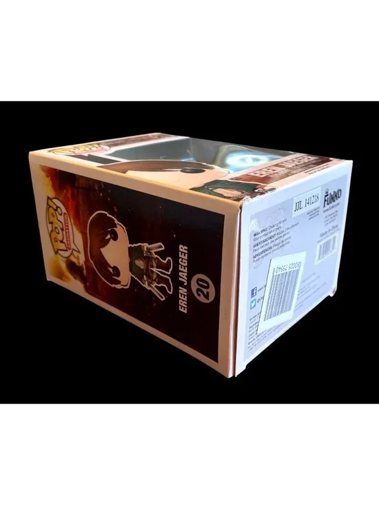 Funko Pop Attack On Titan Eren Jaeger Vinyl Figure #20 Animation Collectible - Picture 5 of 6